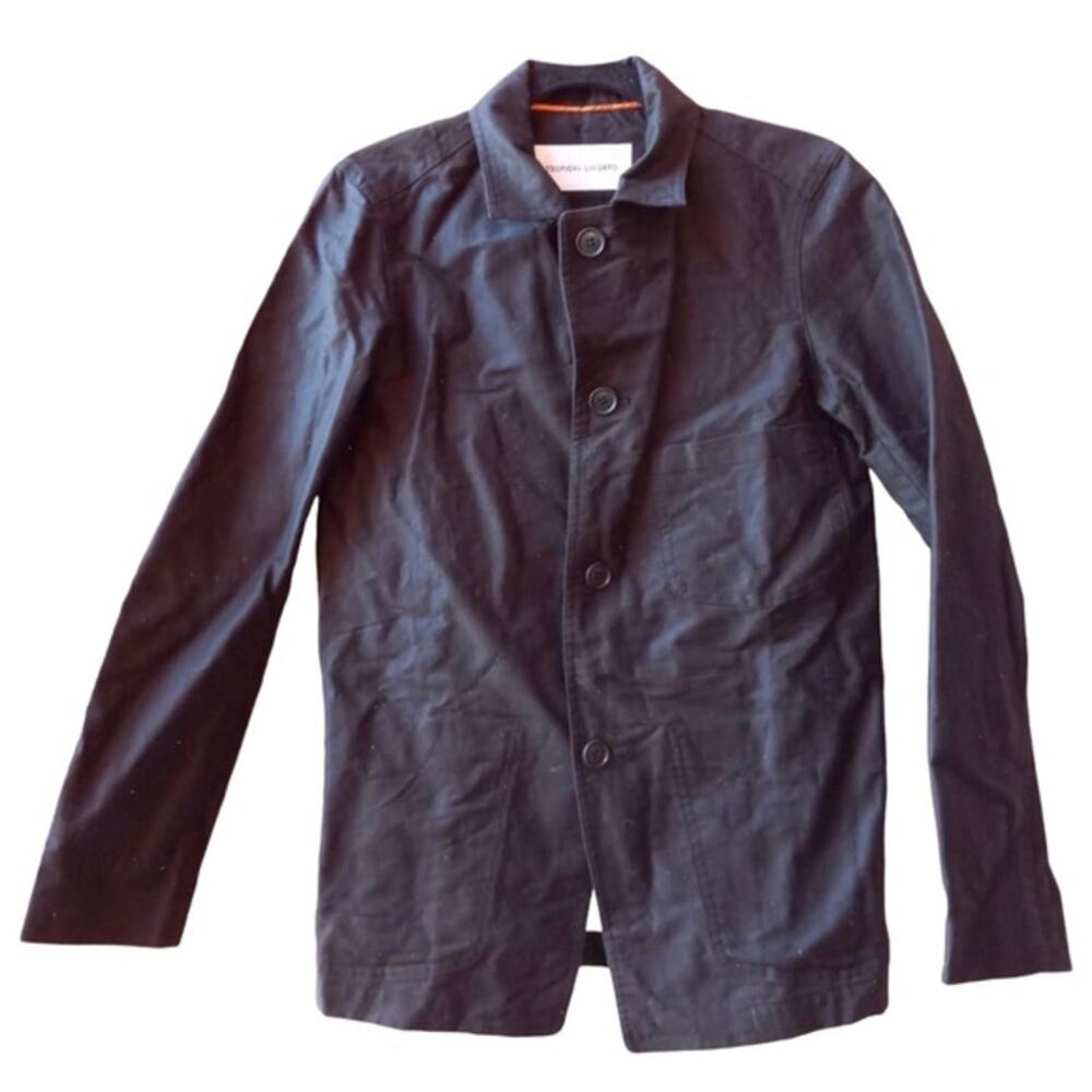 Tsumori Chisato black poplin jacket size L